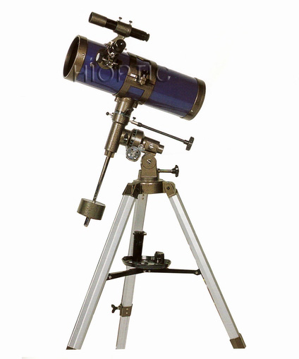 114mm/4.5"inch (f=500mm) equatorial reflector telescope