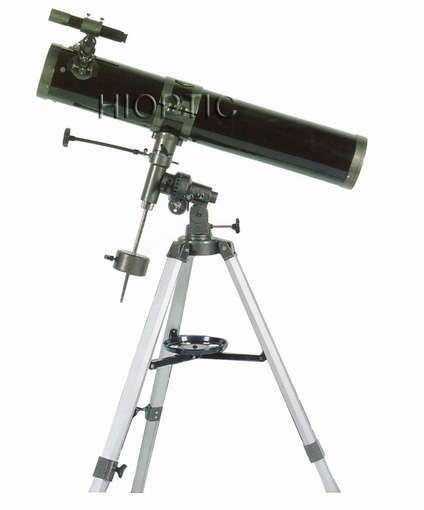 114mm/4.5"inch (f=900mm) equatorial reflector telescope