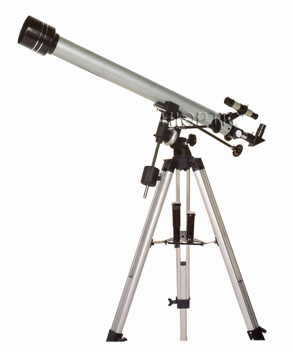 60mm/2.4"inch (f=900mm) equatorial refractor telescope