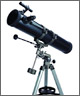 114mm/4.5"inch equatorial telescope