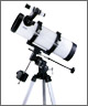 114mm/4.5"inch equatorial telescope