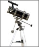 114mm/4.5"inch, f=1000mm EQ4 equatorial reflector telescope