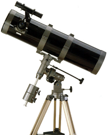 150mm/6"inch equatorial reflector telescope