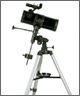 114mm/4.5"inch, f=1000mm EQ3 equatorial reflector telescope
