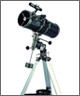 76mm/3"inch EQ2 equatorial reflector telescope