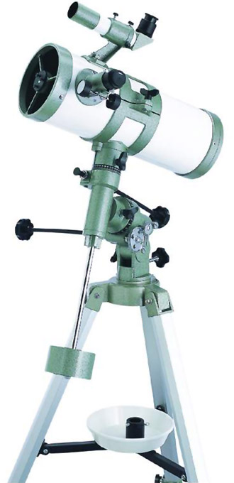 150mm/6"inch equatorial reflector telescope