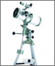150mm/6"inch, f=750mm ET8 short tube newtonian equatorial reflector telescope
