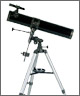 114mm/4.5"inch, f=900mm EQ3 equatorial reflector telescope