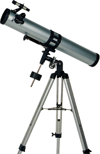 76mm/3"inch equatorial reflector telescope