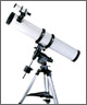 76mm/3"inch EQ2 equatorial reflector telescope