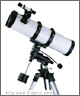 76mm/3"inch EQ2 equatorial reflector telescope