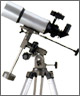 3.2"inch/80mm equatorial telescope