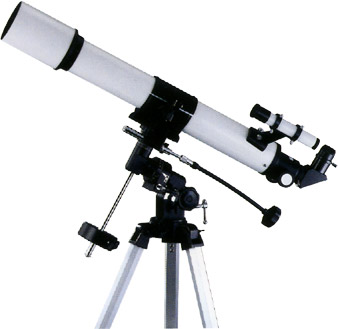 70mm/2.8"inch equatorial telescope