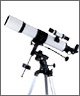 3.6"inch/90mm equatorial telescope