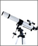 3.6"inch/90mm equatorial telescope