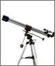 2.4"inch/60mm equatorial telescope