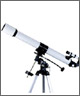 2.8"inch/70mm equatorial telescope